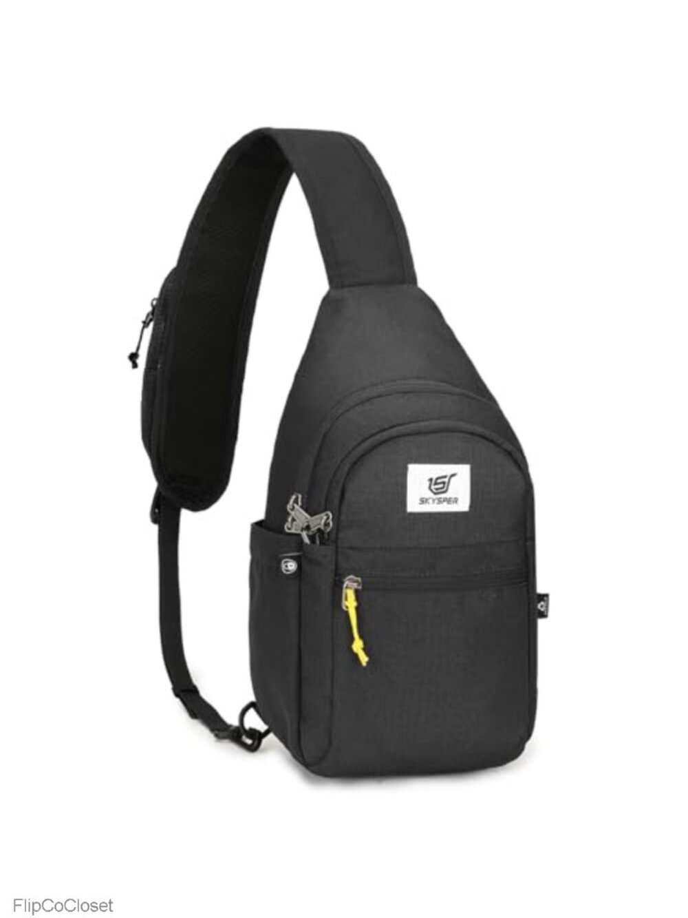 RFID Anti-Theft Crossbody Sling Bag Recycled Travel Daypack